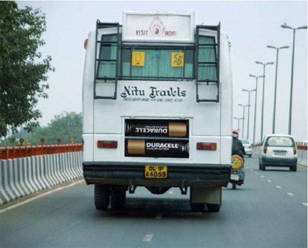 Креативная реклама на транспорте