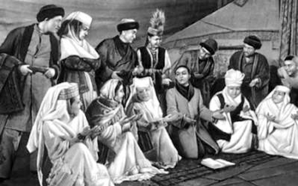 Қазақша Құттықтау - тілек: Құдалық (Құда түсу) казакша Қазақша Құттықтау - тілек: Құдалық (Құда түсу) на казахском языке