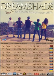 Dreamshade - Восточноевропейский тур 2013