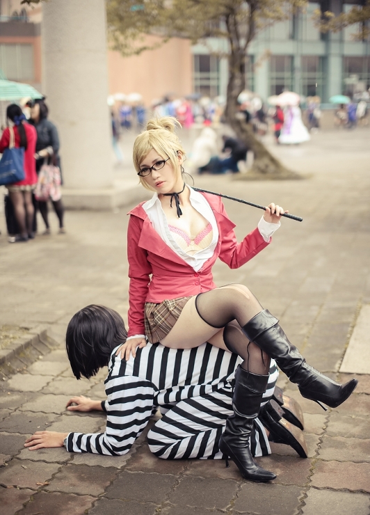 Studenten Teen Cosplay Femdom