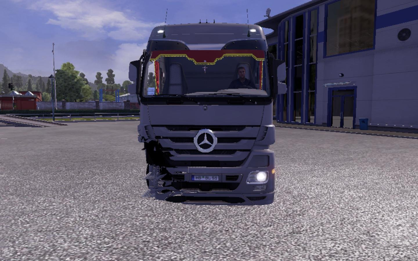 Euro truck simulator легковые машины