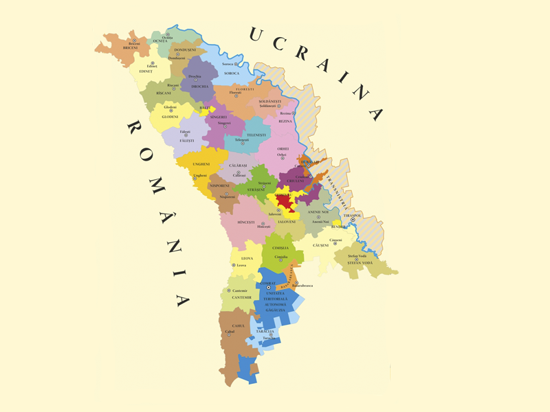 Молдова глодяны карта